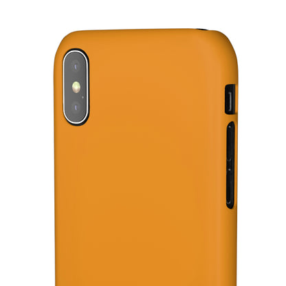 Carrot Orange iPhone Case (Slim) Phone Case