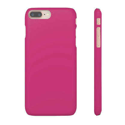 Fuchsia Purple iPhone Case (Slim) iPhone 8 Plus Matte Phone Case