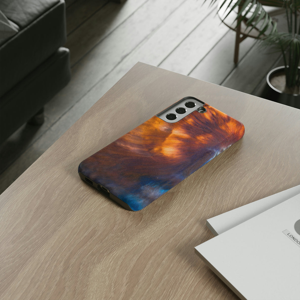 Solar Flare Ink Art Android Case (Protective) Phone Case