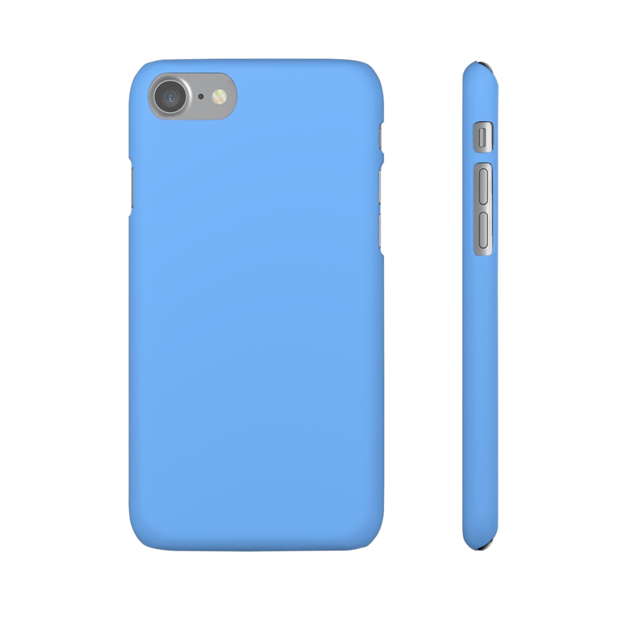 French Sky Blue iPhone Case (Slim) iPhone 7 Matte Phone Case