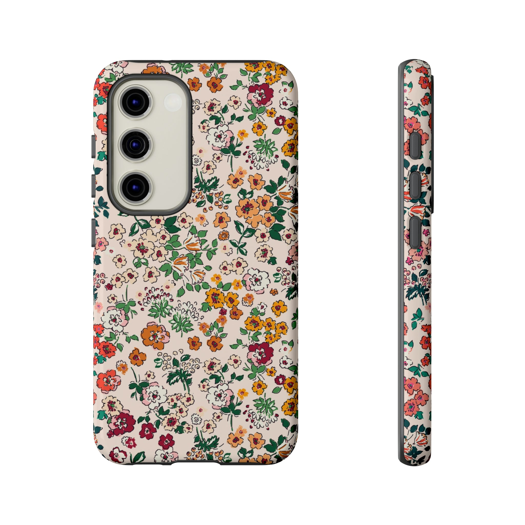 Floral Liberty Android Case (Protective) Samsung Galaxy S23 Glossy Phone Case