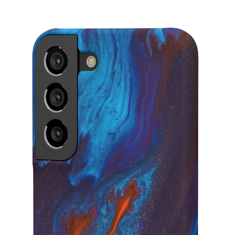 Orange Flame Ink Art Android Case (Slim) Phone Case