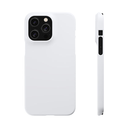 Ghost White iPhone Case (Slim) iPhone 14 Pro Max Glossy Phone Case