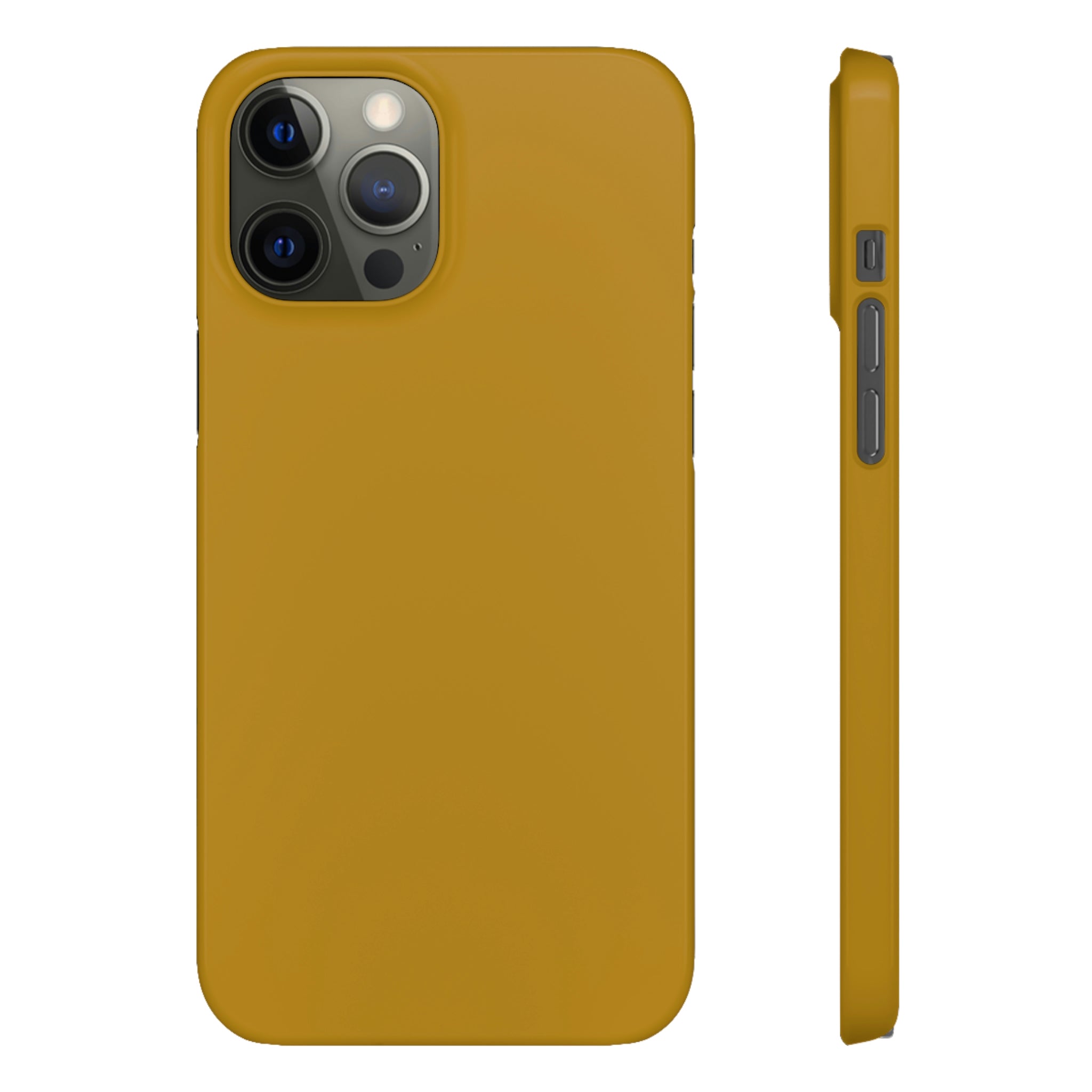 Dark Goldenrod iPhone Case (Slim) iPhone 12 Pro Max Glossy Phone Case