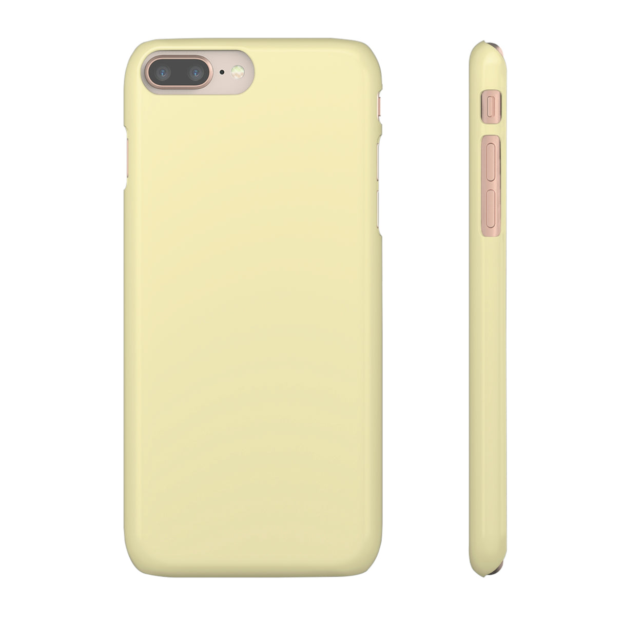 Blond iPhone Case (Slim) iPhone 8 Plus Glossy Phone Case