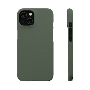 Ebony Green iPhone Case (Slim) iPhone 14 Matte Phone Case