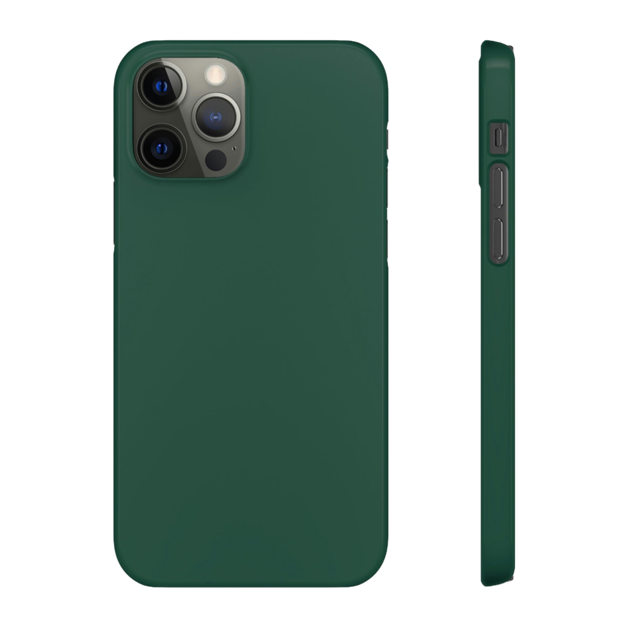 Brunswick Green iPhone Case (Slim) iPhone 12 Pro Glossy Phone Case