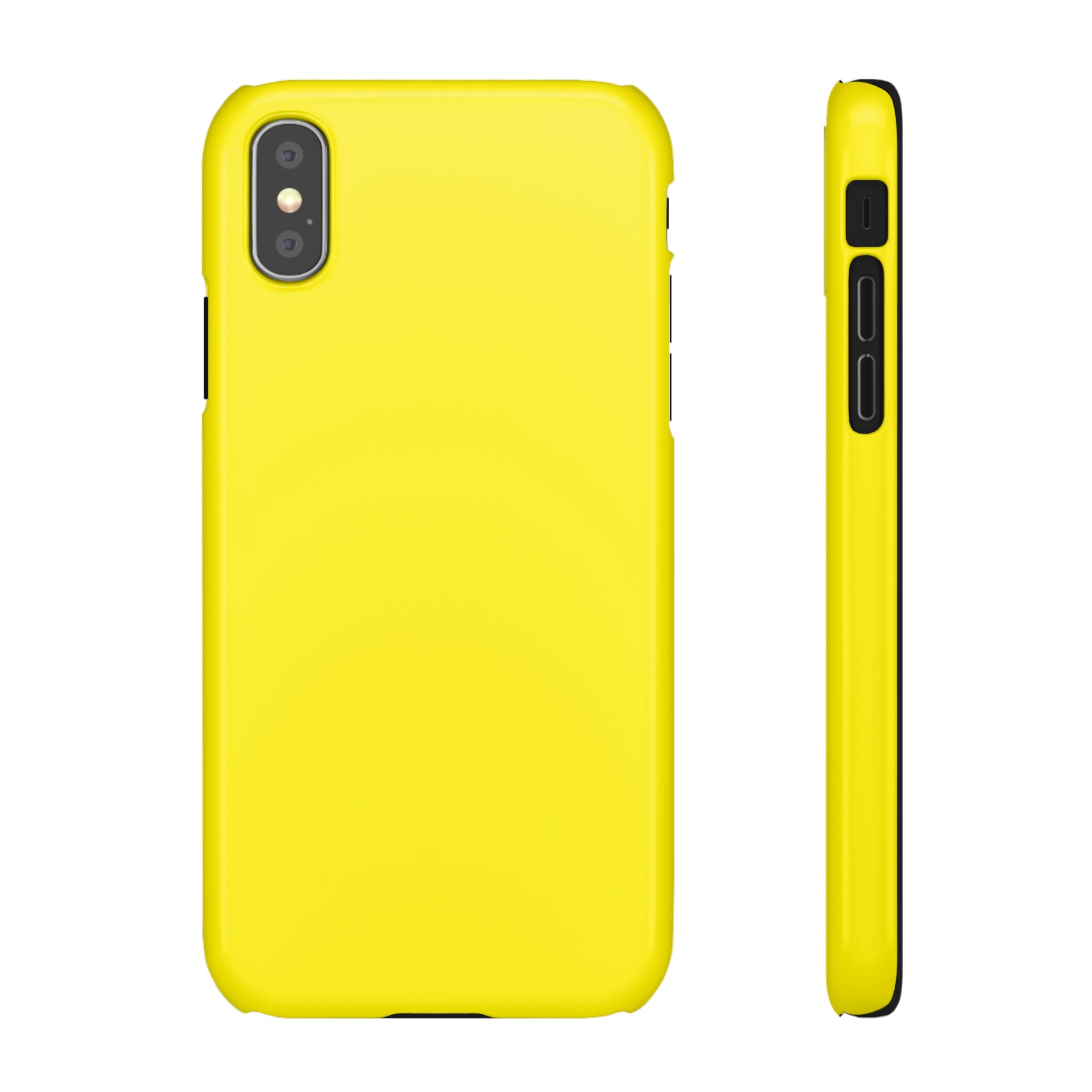 Aureolin iPhone Case (Slim) iPhone XS Glossy Phone Case