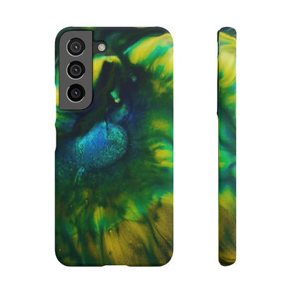 Dragon Eye Ink Art Android Case (Slim) Samsung Galaxy S22 Matte Phone Case