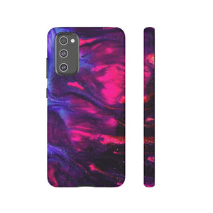 Deep Purple Ink Art Android Case (Protective) Samsung S20 FE Matte Phone Case