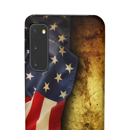 Close up of American flag Samsung/iPhone (Slim) Samsung Galaxy S20 Matte Phone Case