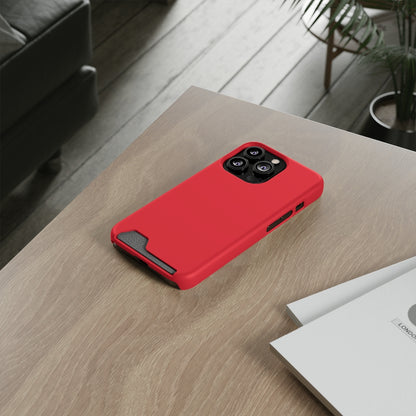 Imperial Red iPhone Case (Card) Phone Case