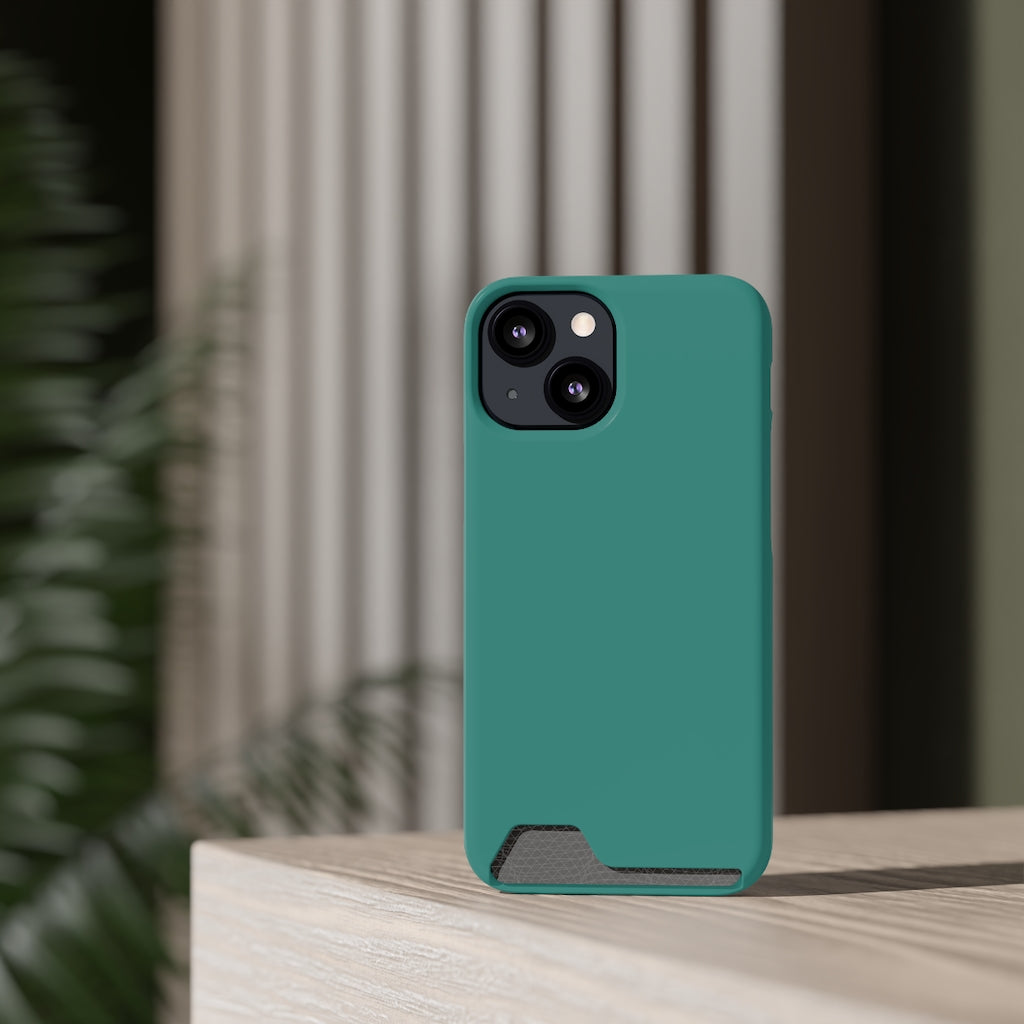 Celadon Green iPhone Case (Card) Phone Case