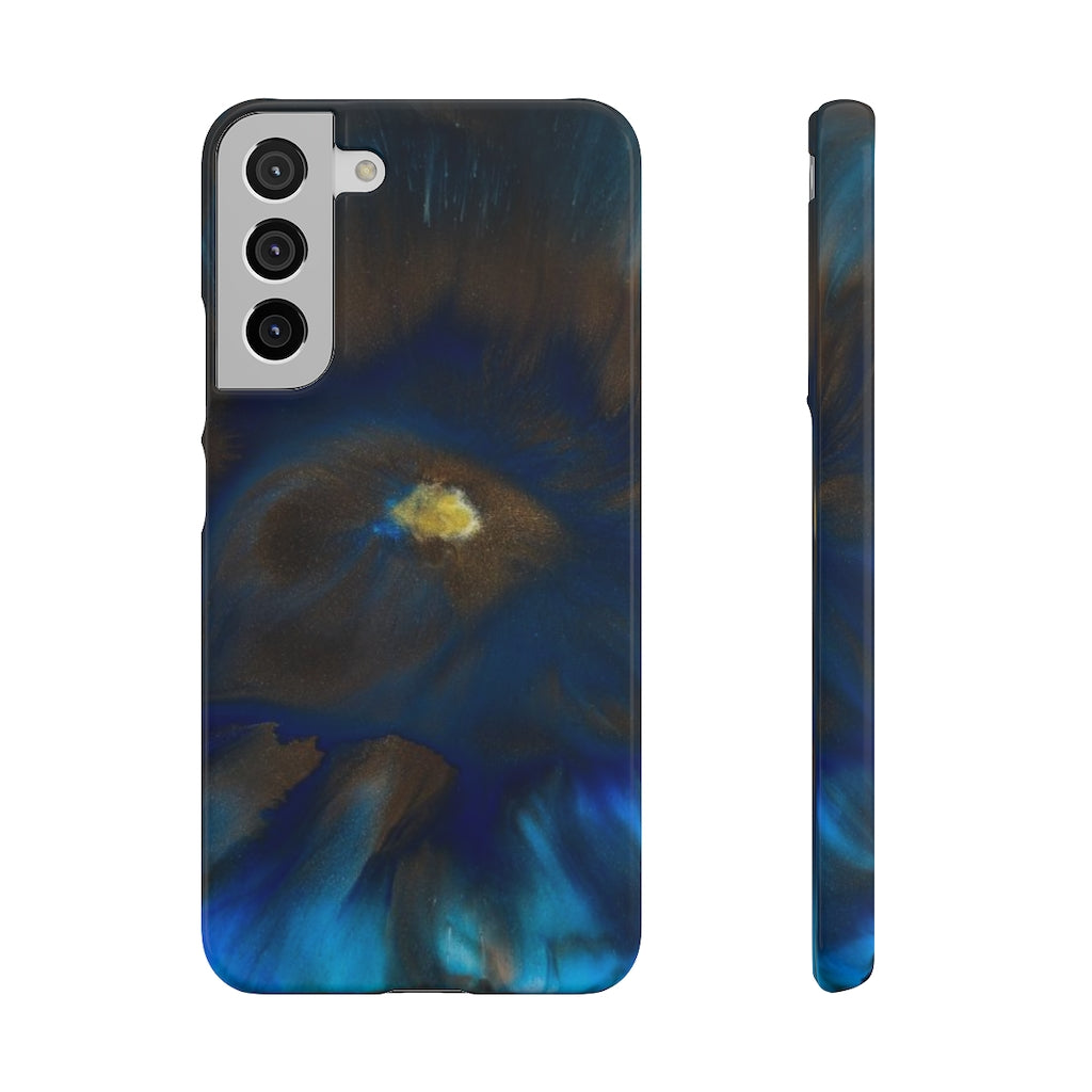 Space Galaxy Ink Art Android Case (Slim) Samsung Galaxy S22 Plus Glossy Phone Case