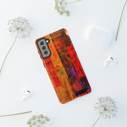 Red Oil Painting Android Case (Protective) Phone Case