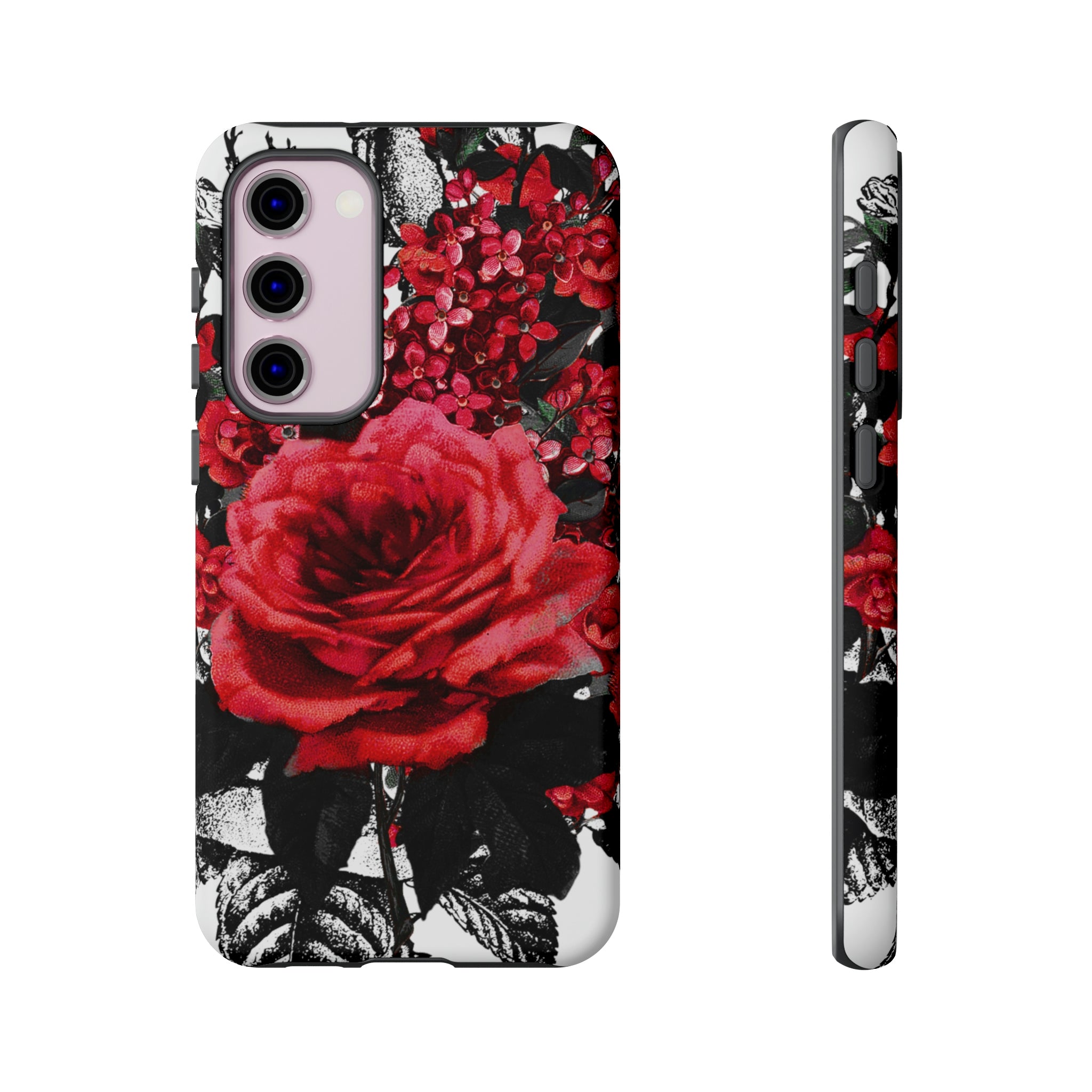 Rola Gothic Flower Samsung Case (Protective) Samsung Galaxy S23 Plus Matte Phone Case