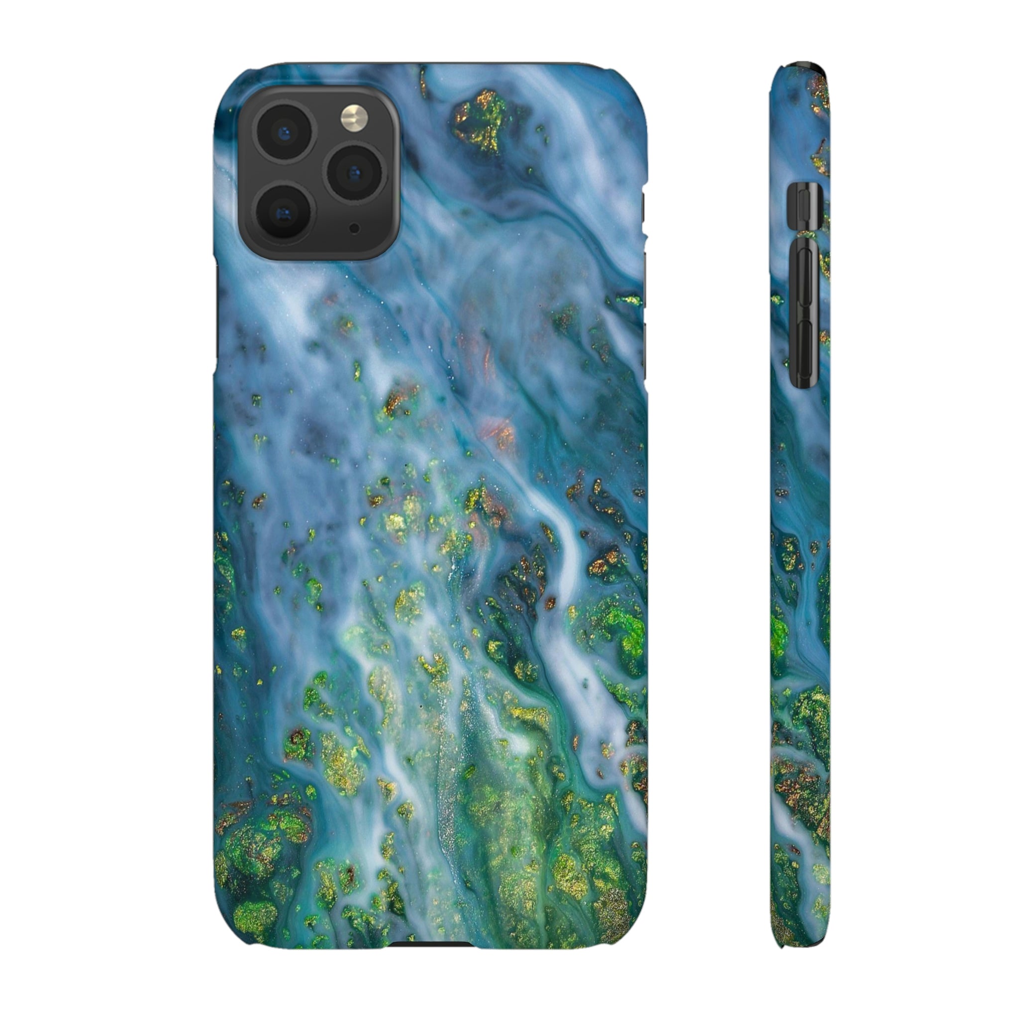 Forest Mist Ink Art iPhone Case (Slim) iPhone 11 Pro Max Matte Phone Case