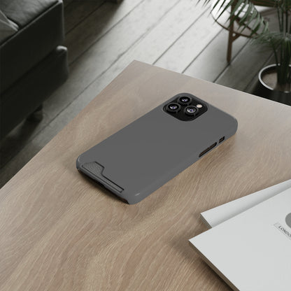 Granite Gray iPhone Case (Card) Phone Case