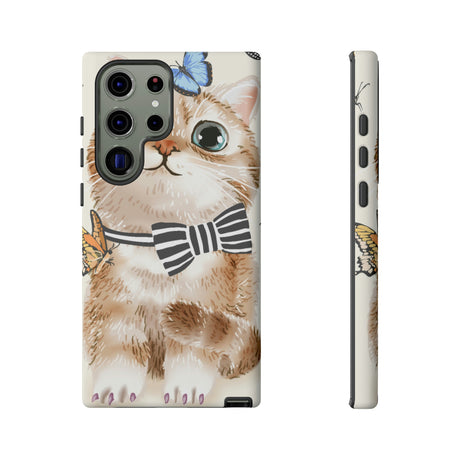 Petit Cute Cat Android Case (Protective) Samsung Galaxy S23 Ultra Matte Phone Case