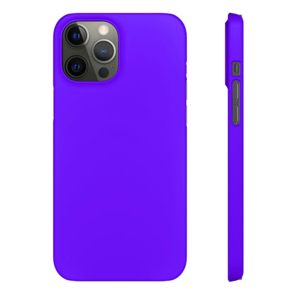 Electric Indigo iPhone Case (Slim) iPhone 12 Pro Max Matte Phone Case