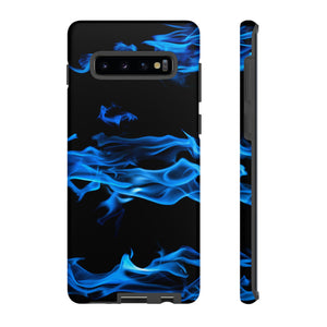 Blue Flames Club Android Case (Protective) Samsung Galaxy S10 Plus Matte Phone Case