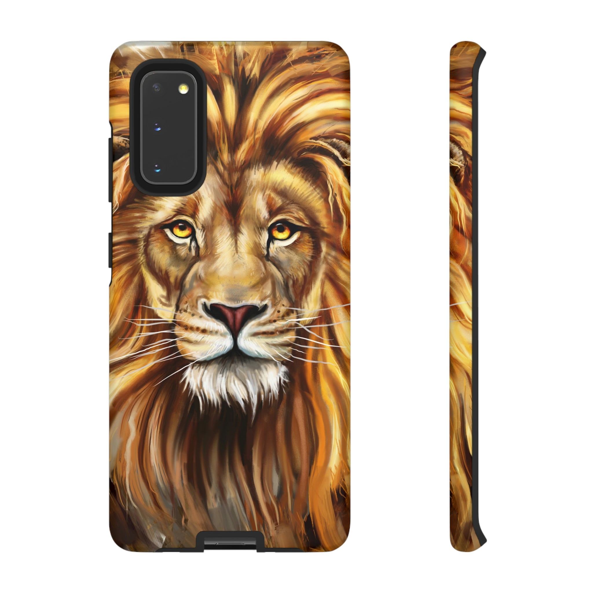 Lion Android Case (Protective) Samsung Galaxy S20 Matte Phone Case