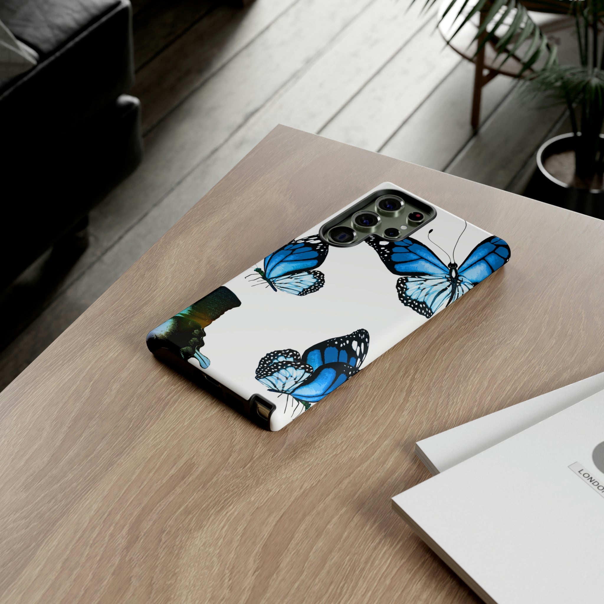 Blue Butterflies Android Case (Protective) Phone Case