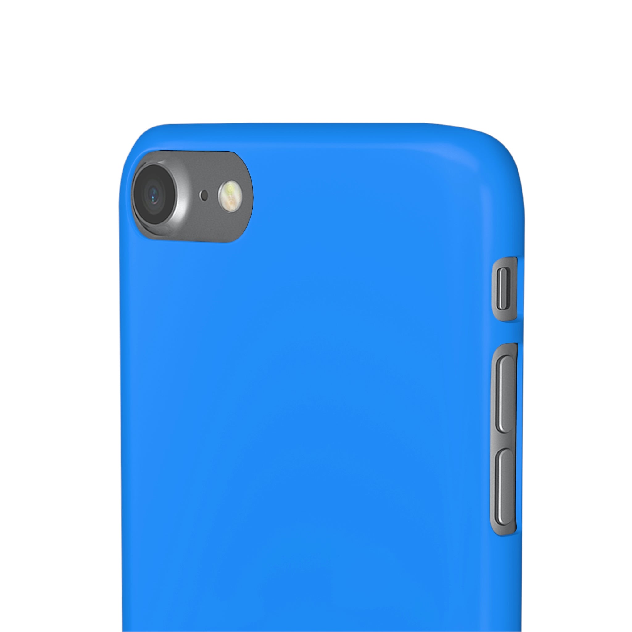 Dodger Blue iPhone Case (Slim) Phone Case