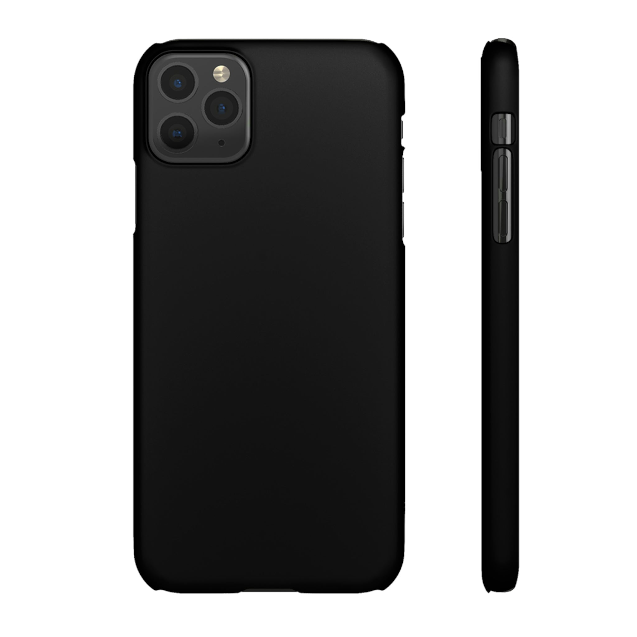 Black iPhone Case (Slim) iPhone 11 Pro Max Matte Phone Case