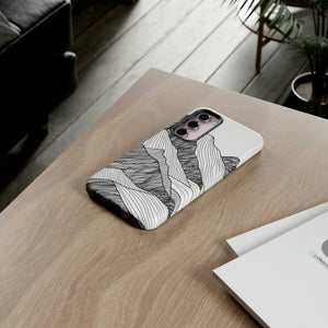 Mountain Line Art Android Case (Protective) Phone Case