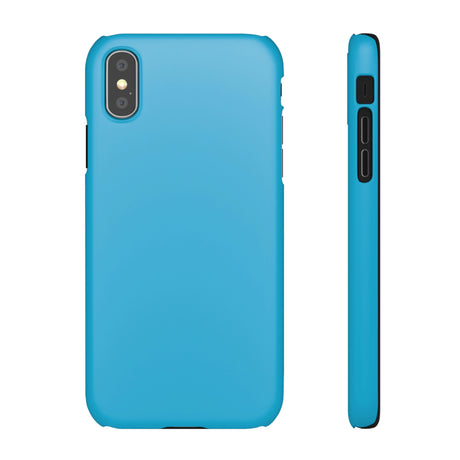 Bright Cerulean iPhone Case (Slim) iPhone XS Matte Phone Case