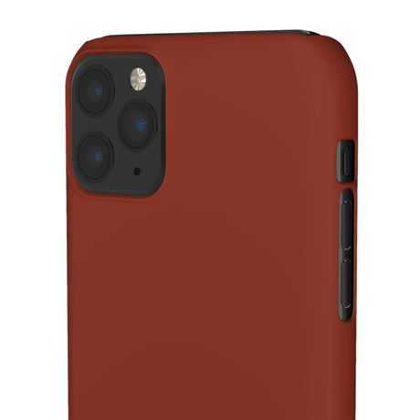 Burnt Umber iPhone Case (Slim) Phone Case