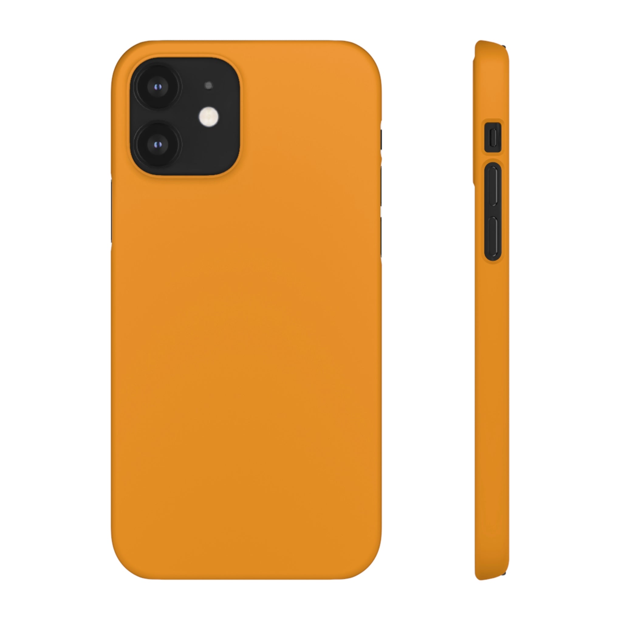 Carrot Orange iPhone Case (Slim) iPhone 12 Matte Phone Case