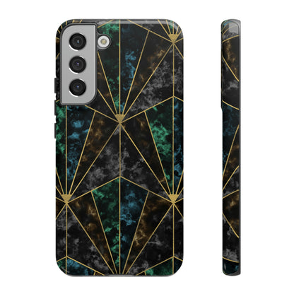 Art Deco Mirror Android Case (Protective) Samsung Galaxy S22 Plus Glossy Phone Case