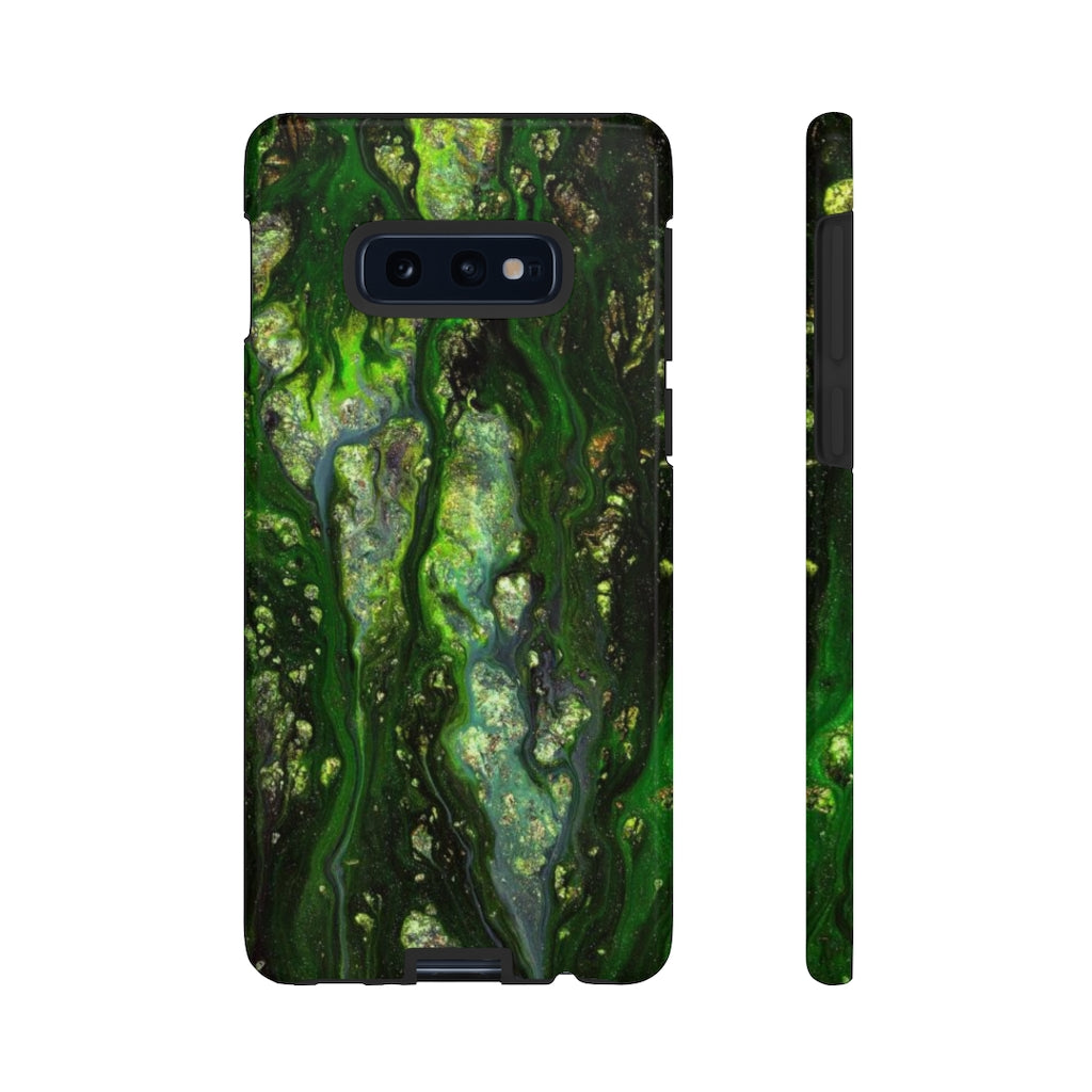 Smaragd Jewel Ink Art Android Case (Protective) Samsung Galaxy S10E Glossy Phone Case