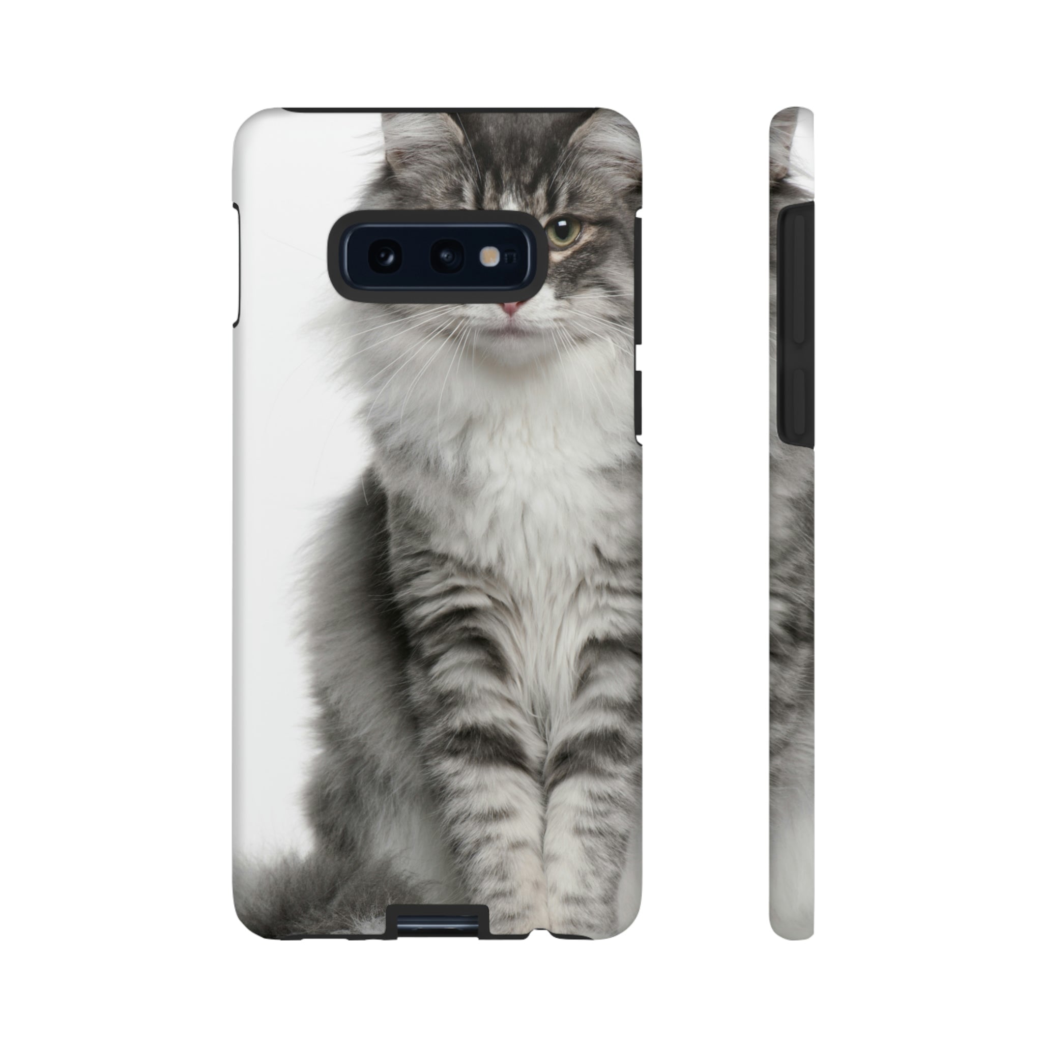 Forest Cat Android Case (Protective) Samsung Galaxy S10E Matte Phone Case