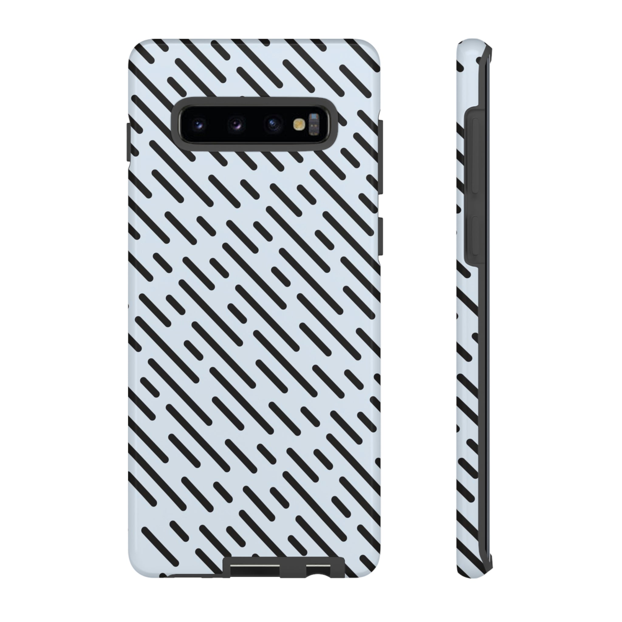 B & W Line Samsung Case (Protective) Samsung Galaxy S10 Plus Glossy Phone Case