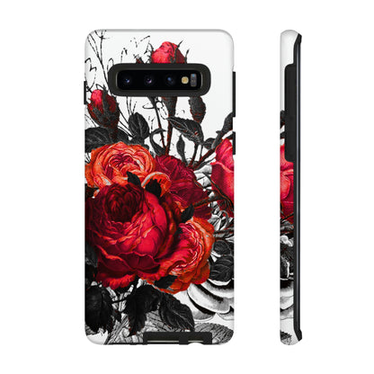 Serarose Gothic Flower Samsung Case (Protective) Samsung Galaxy S10 Matte Phone Case