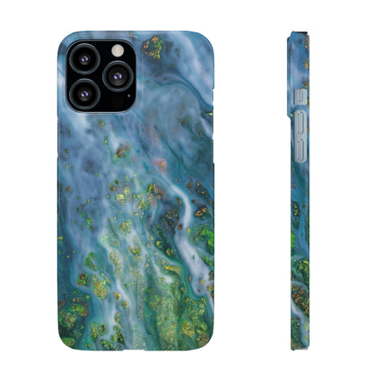 Forest Mist Ink Art iPhone Case (Slim) iPhone 13 Pro Max Glossy Phone Case