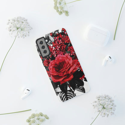 Rola Gothic Flower Samsung Case (Protective) Phone Case