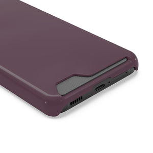 Eggplant Samsung Case (Card) Phone Case