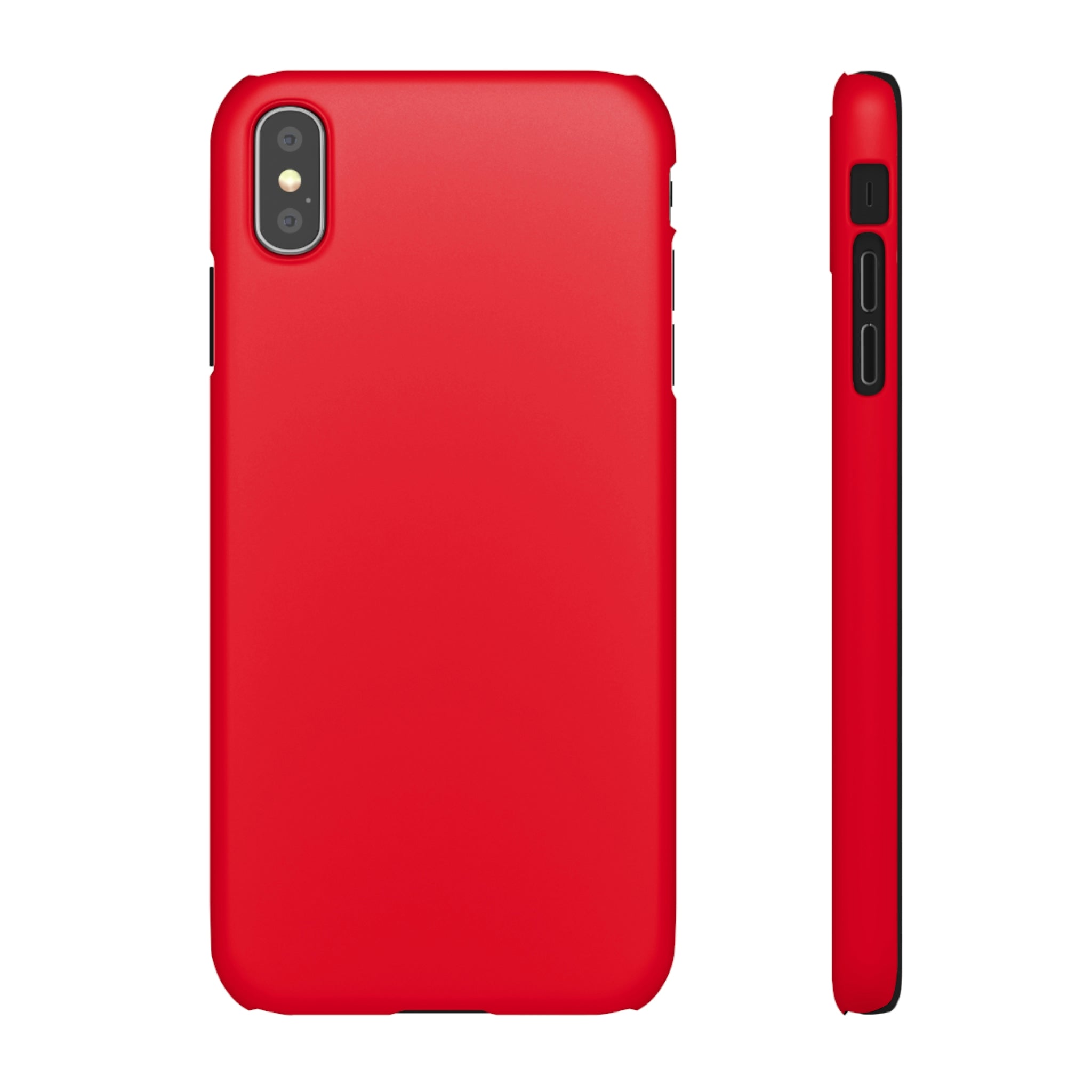 Cadmium Red iPhone Case (Slim) iPhone XS MAX Matte Phone Case