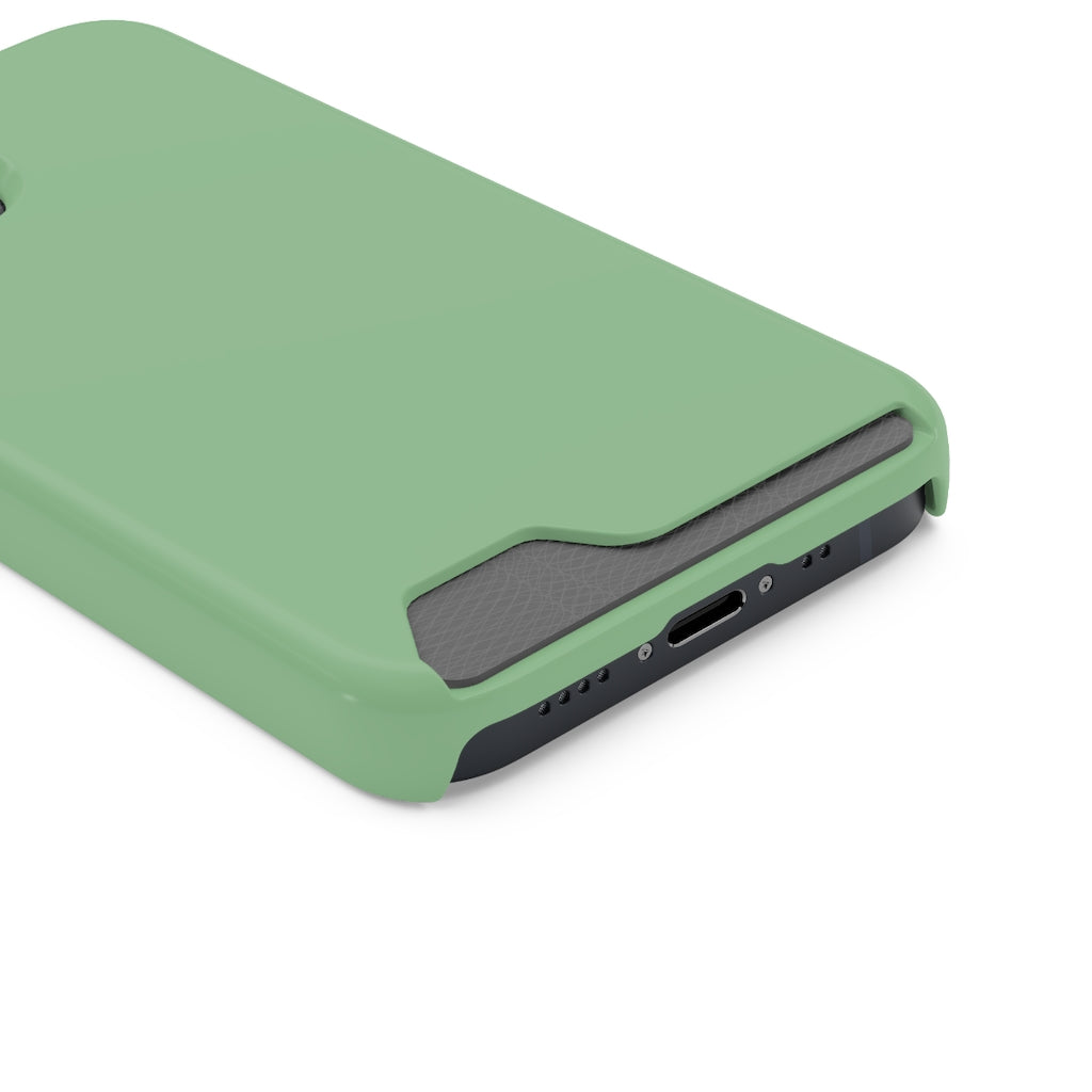 Dark Sea Green iPhone Case (Card) Phone Case