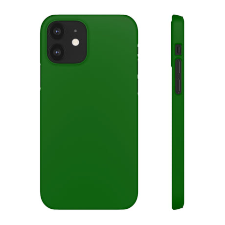 Dark Green iPhone Case (Slim) iPhone 12 Matte Phone Case