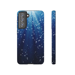 Stars Blue Sky Android Case (Protective) Samsung Galaxy S21 FE Glossy Phone Case