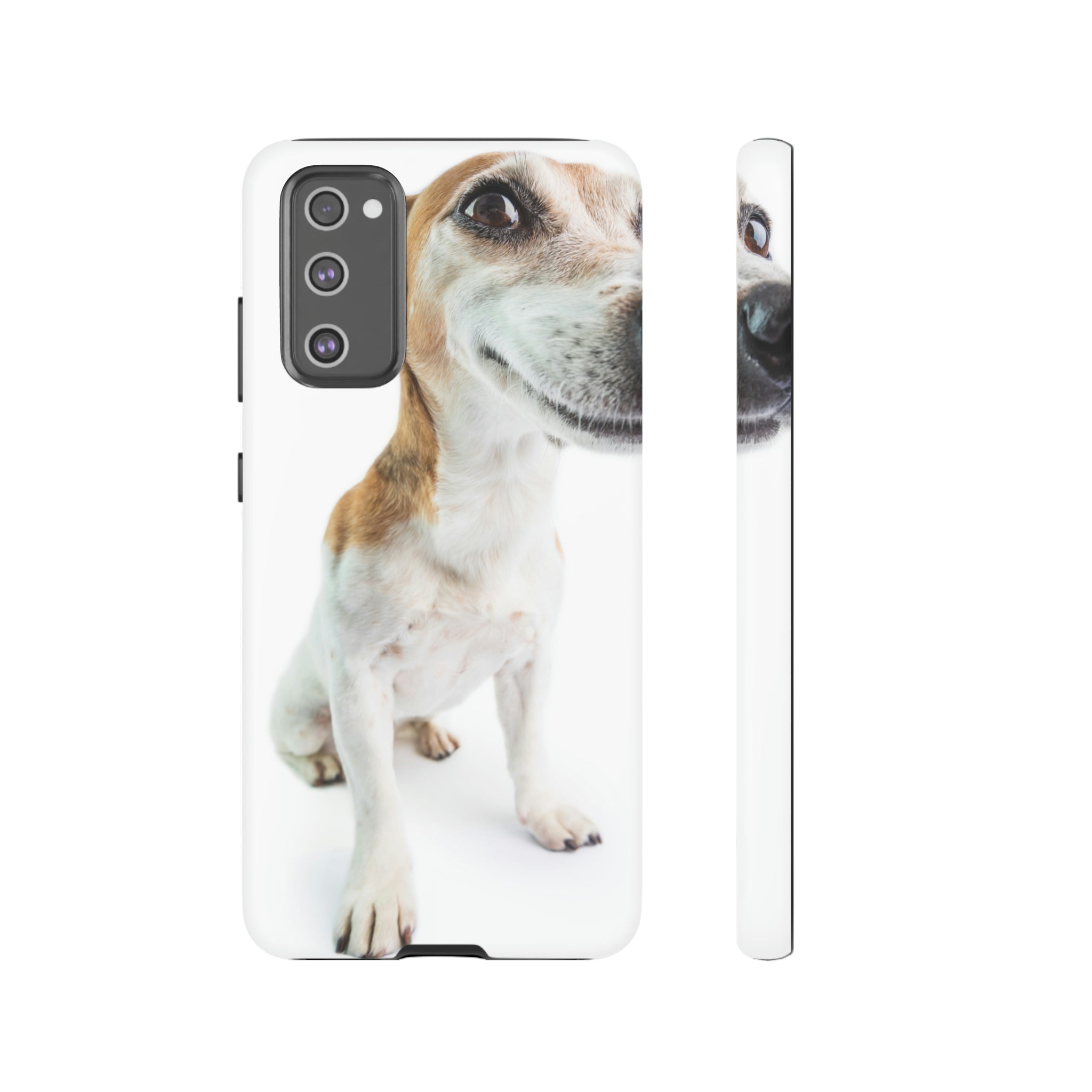 Funny Smiling Dog Android Case (Protective) Samsung Galaxy S20 FE Matte Phone Case