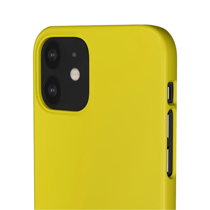 Citrine Yellow iPhone Case (Slim) Phone Case