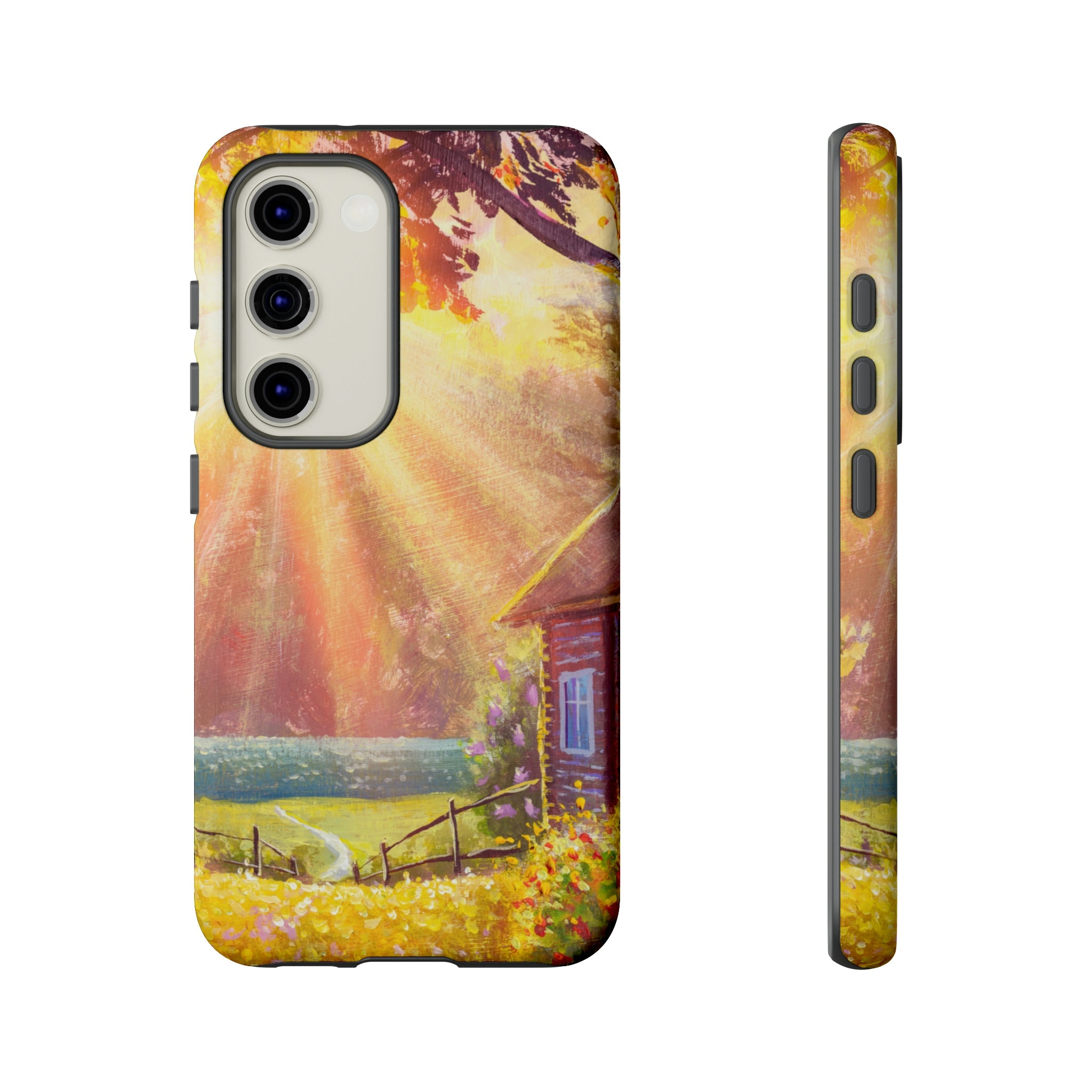 Flower Bushes Android Case (Protective) Samsung Galaxy S23 Matte Phone Case