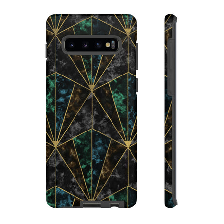 Art Deco Mirror Android Case (Protective) Samsung Galaxy S10 Plus Matte Phone Case