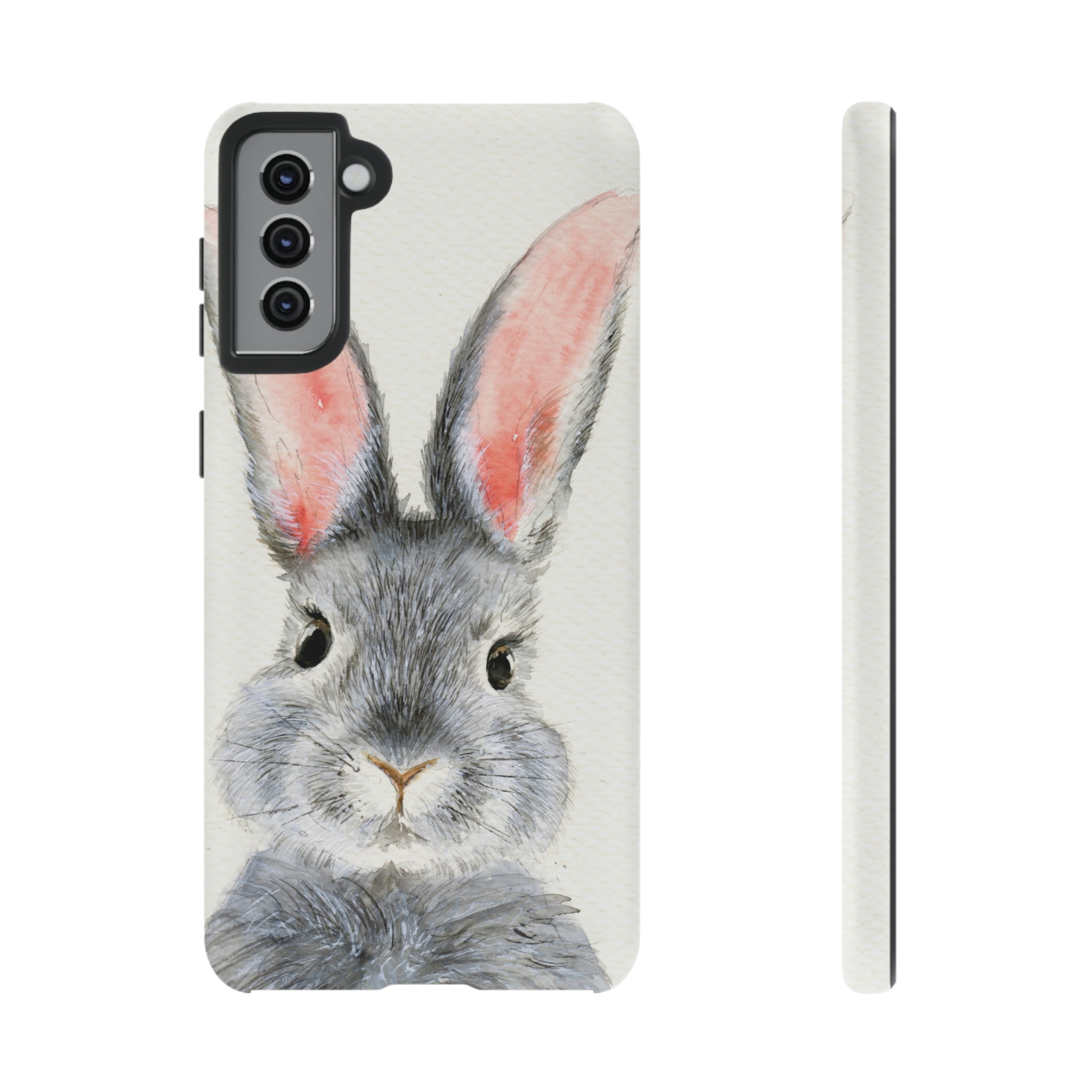 Fluffy Rabbit Android Case (Protective) Samsung Galaxy S21 Plus Matte Phone Case